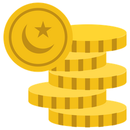 Monedas Paquistanies Rupia Moneda Paquistani Icono