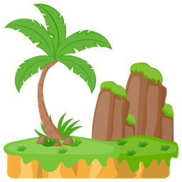 Île aux cocos  Icône