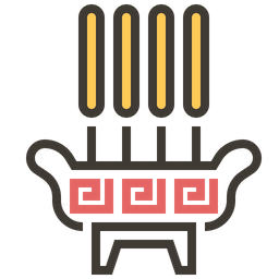 Feuerwerk  Symbol