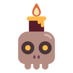 Halloween Candle  Icon