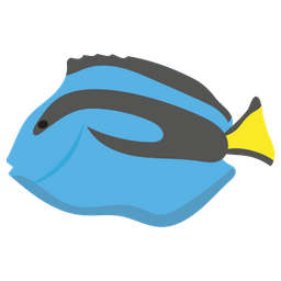 Blauer Doktorfisch  Symbol