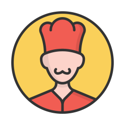 Chefe de cozinha  Ícone