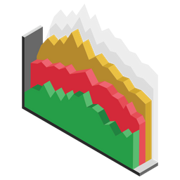 Area Chart  Icon