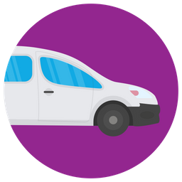 Electric Minibus  Icon