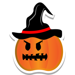 Halloween Kürbis  Symbol