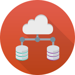 Cloud Server  Icon