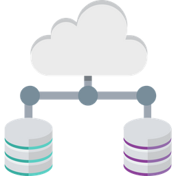 Cloud Server  Icon