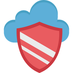 Cloud Secure  Icon