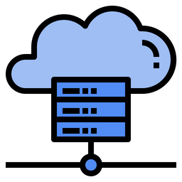 Cloud Database  Icon