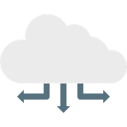 Cloud-Netzwerk  Symbol