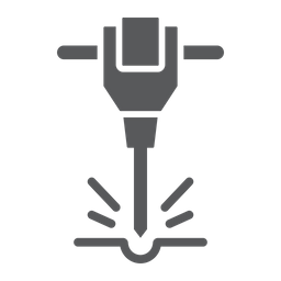 Construction Jackhammer  Icon