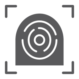 Numérisation d'empreintes digitales  Icône
