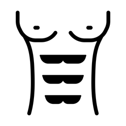 Abs Core Stability Icon