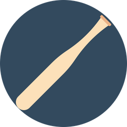 Baton Color  Icon