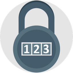 Digital Lock  Icon