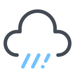 Cloud Raining  Icon