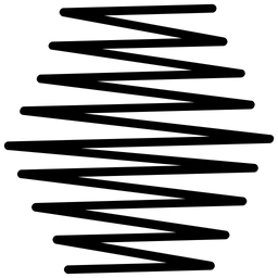 Dämpferfeder  Symbol