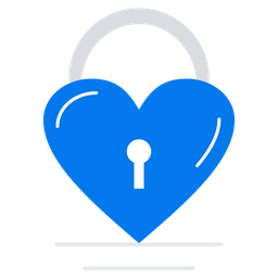 Heart Lock  Icon