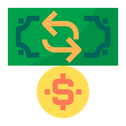 Exchange Money  Icon