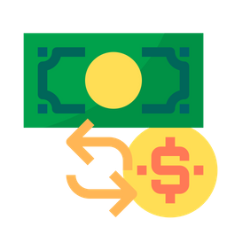 Exchange Money  Icon