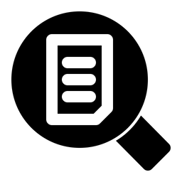 Datensuche  Symbol