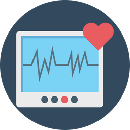 Ecg Machine  Icon