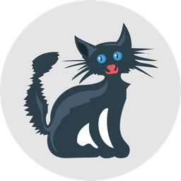 Gato malvado  Icono