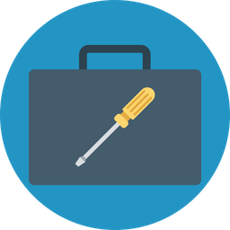 Repair Kit Tool Kit Briefcase Icon