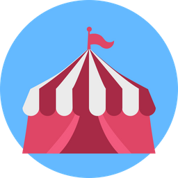 Tenda de circo  Ícone