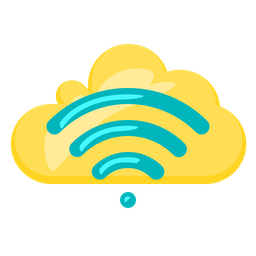 Cloud Wifi  Icon