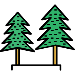 Evergreen Trees  Icon