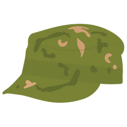 Gorra militar  Icono