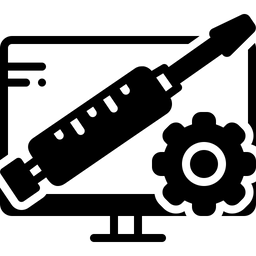 Computerbehandlung  Symbol