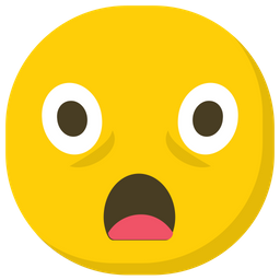 Astonished Smiley  Icon