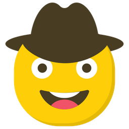 Emoji vaquero  Icono