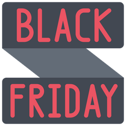 Black Friday Banner  Icon