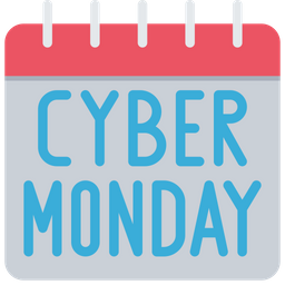 Cyber Monday Date  Icon