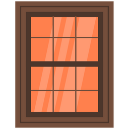 Casement Window  Icon