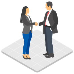 Business Greeting  Icon