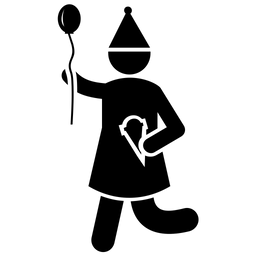 Geburtstagskind  Symbol