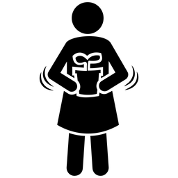 Blühende Pflanze  Symbol