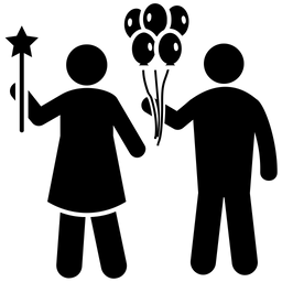 Ballondekoration  Symbol