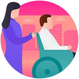 Caring Disable  Icon