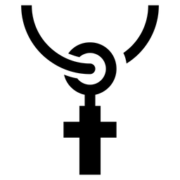 Kreuz Halskette  Symbol