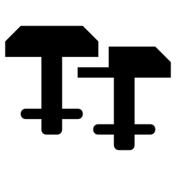 Manschettenknöpfe  Symbol