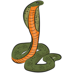 Snake Drawing  Icon