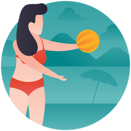 Beach Ball  Icon