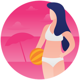 Beach Ball  Icon