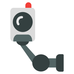 Remote Security Surveillance Icon