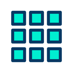 Grid View  Icon